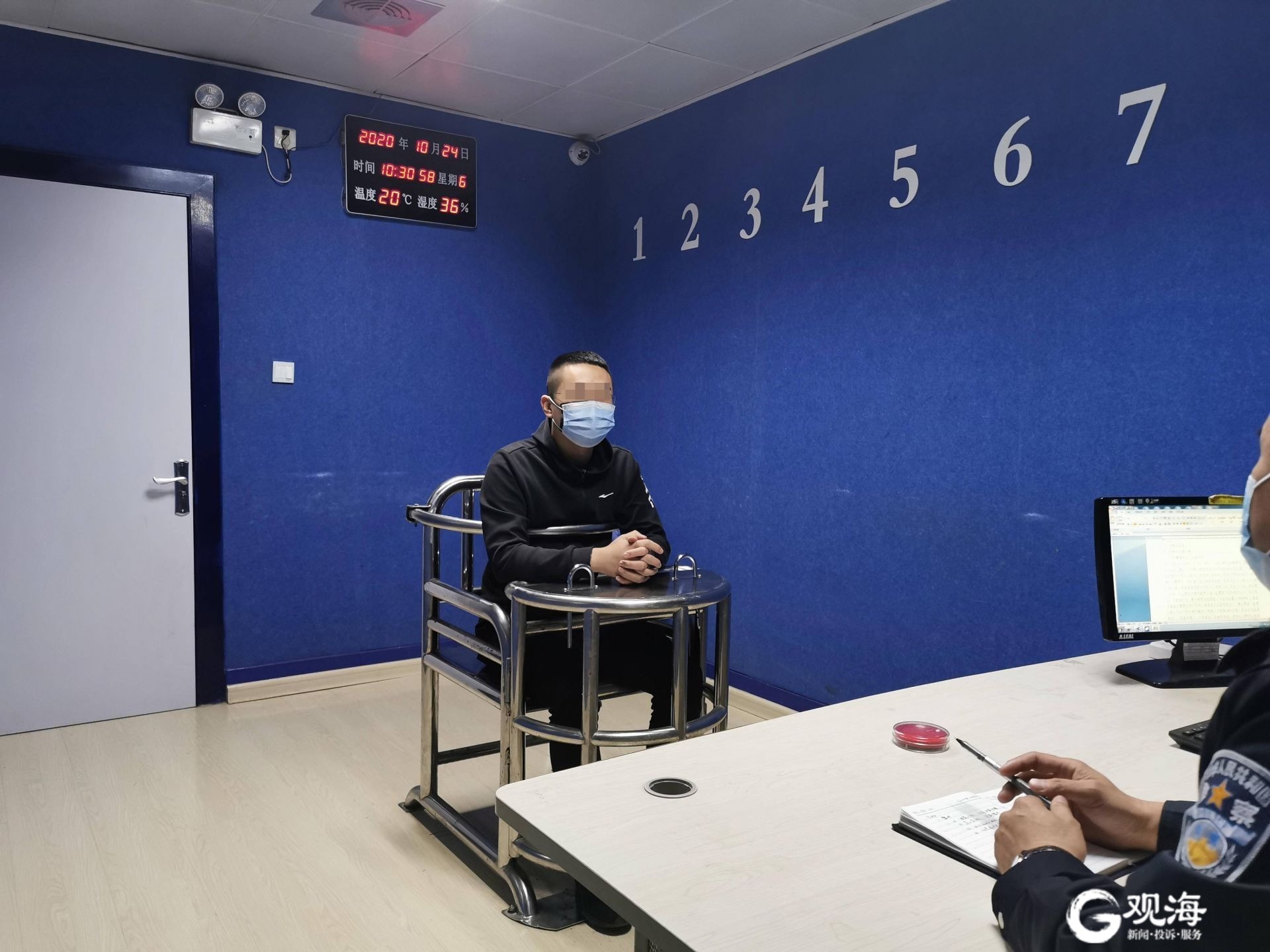 黄岛警方断卡行动又逮住6人民警提醒卖自己的银行卡赚钱也违法